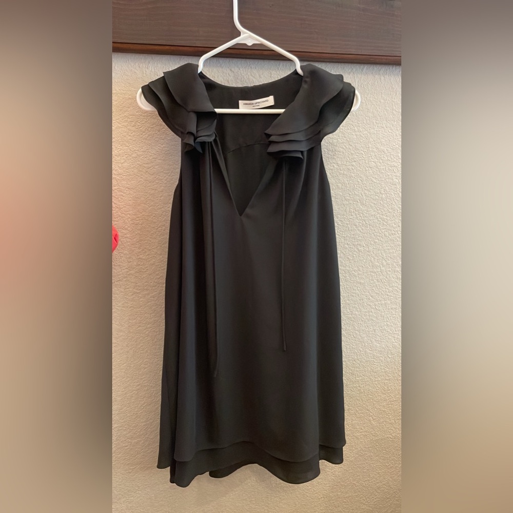 Amanda Uprichard black dress size small